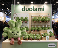 Porte-clés trèfle en peluche, pendentif végétal doux et rembourré pour la décoration de sac, cadeau de vacances, porte-clés trèfle en peluche personnalisé