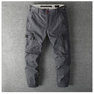 Pantalon de Travail Décontracté Homme Printemps-Automne, Résistant à l'Usure et aux Taches, Multi-Poches, Grande Taille, Coupe Ample en Coton - Product Image 5