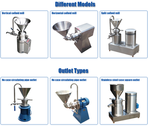 Machine à broyer colloïdale de qualité alimentaire certifiée CE <span class=keywords><strong>Maxwell</strong></span> pour la mayonnaise, la pâte de sésame, la sauce chili, le lait, le maïs, le soja - Product Image 5