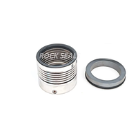 Joint hydraulique à soufflet métallique équivalent RC 515E JC 515E, résistant à la corrosion SIC/SIC/EPDM/SS316, 20 bars, 40°C-200°C, 25 m/s, pour pompe
