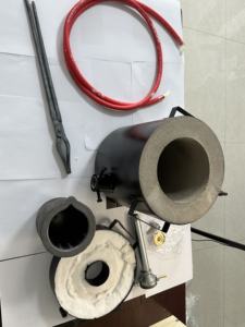 MA-M 6kg carbure de <span class=keywords><strong>silicium</strong></span> Smeltkroes Als Set Verkopen Koper Smelten - Product Image 2