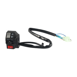 Ensemble d'interrupteurs de guidon de moto à 9 voies, à brancher sur le côté gauche, pour la réparation et le remplacement de motos de rue - Product Image 4