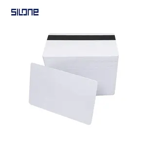 Printable White PVC Plastic Cards With FM4428 Smart Chip For UV Printer