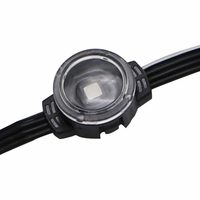 Vente en gros 20mm RGBW LED Pixel Light pour les façades de bâtiment Corps en PVC étanche IP68 évalué pour les hôtels