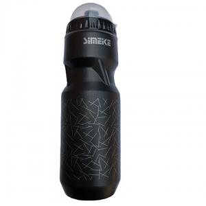 Botella de agua deportiva Kmike de 750 ml, plástico negro con soporte, botella ligera para bicicleta, para ciclismo de montaña - Product Image 5