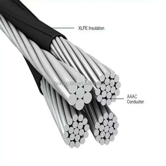 600/1000V ABC Aerial Bundled Aluminum Conductor XLPE Insulated Power Cable 16mm2 25mm2 35mm2 50mm2 70mm2