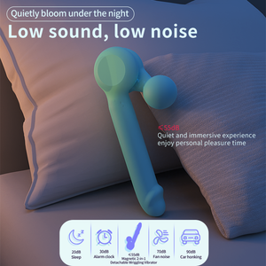 Vibrateur 2 en 1 à succès pour le point G et le clitoris avec massage des seins, rechargeable par USB, étanche, multi-vitesses pour femmes - Product Image 2