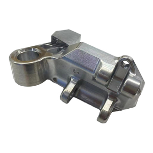 บริการงานกัดกลึงโลหะ CNC แบบกำหนดเอง ชิ้นส่วนกลึง CNC 5 แกน  ขายึดคาลิปเปอร์แบบเรเดียลสำหรับมอเตอร์ไซค์/โช้คหน้ารถแข่ง - Product Image 6