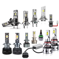Ampoules de phares LED Harmchom 1:1 à branchement direct, 48W 400W haute puissance, H7 H4 H11 9005 9012, lampes automobiles Canbus, vente en gros personnalisée en usine