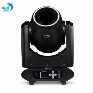 Bluemoon 150W LED Head Moving Beam Light DMX512 With LED Strip Prism Frost Disco Stage Lighting for <strong>DJ</strong> Wedding Event - Product Image 2