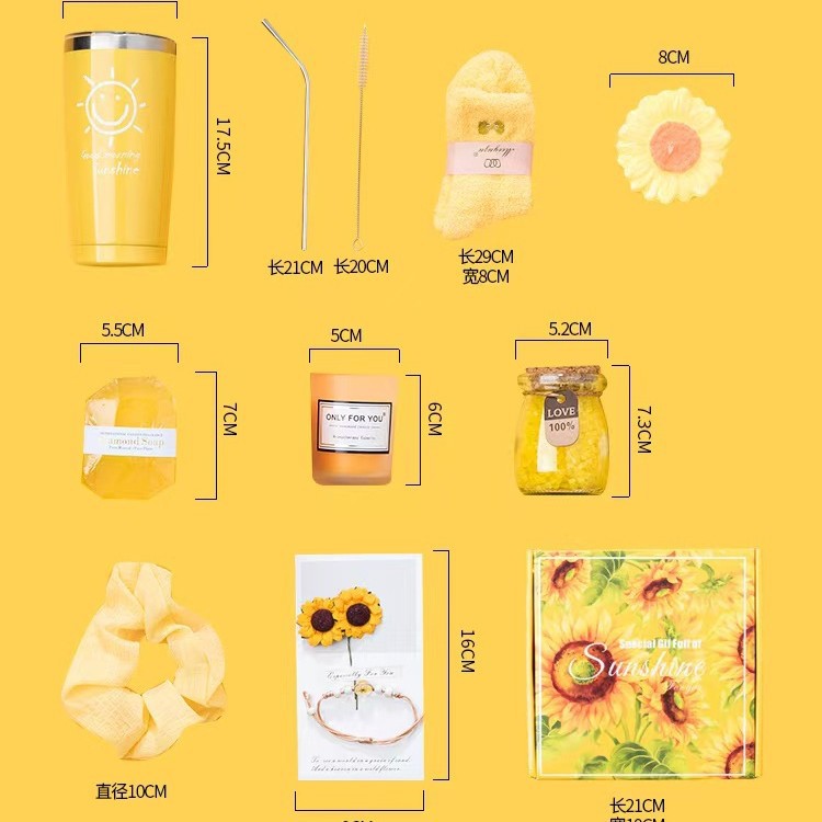Conjunto de girasol