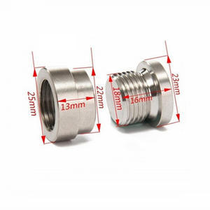 <span class=keywords><strong>Tuerca</strong></span> de tapón <span class=keywords><strong>hexagonal</strong></span> M18 * 1.5 de níquel ferroelectrico para tubo de escape, <span class=keywords><strong>tuerca</strong></span> de soldadura, tapón de aceite - Product Image 1