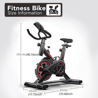 Vélo de spinning intelligent pour fitness, musculation, entraînement en salle, vélo de spinning avec écran