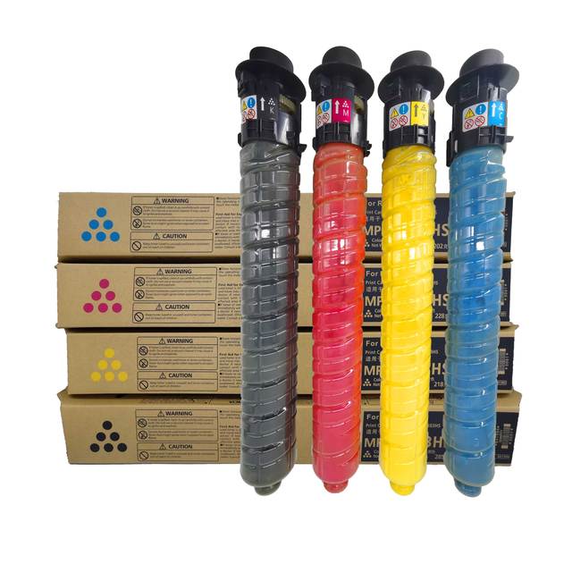 Factory Wholesale Premium Compatible MPC2503 MP-C2503HC Copier Toner Cartridge Ricoh Color Toner Kit 18-Month
