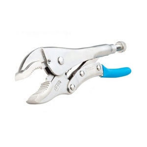 Alicates de bloqueo de mandíbula curvada, herramienta de mano profesional de agarre suave de 9 pulgadas - Product Image 1