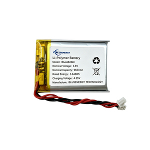 Factory Direct Polymer Lithium Ion Battery 682840 3.8V 960mAh for Smart Watch Band Headset Headphone <b>Tablet</b> Baby Monitor - Product Image 2