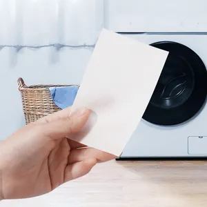 Foglio per bucato in carta detergente morbida per lavare i vestiti di arrivo concentrato naturale