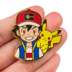 Novedad, Superventas, Insignia Metálica de Personajes Clásicos de Dibujos Animados Japoneses, Recuerdo Artesanal, Pin de Esmalte Pokémon para Ropa - Product Image 2