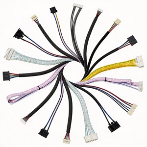 Conjunto de Fiação Elétrica Personalizado OEM ODM com Conector Adaptador JST Molex PBT para Equipamentos Eletrônicos de Computador e Motocicleta - Product Image 1