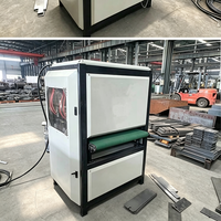 Machine de polissage de surface multifonctionnelle entièrement automatique 600 mm, banc de tréfilage, ponceuse à débavurer et polisseuse de métaux plats