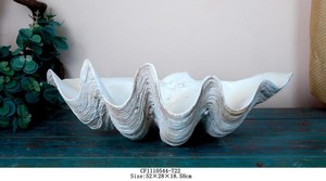 Bán Sỉ Vỏ Sò Giả Vườn Nhựa Lá Vàng Tượng Vỏ Sò Biển Cho Nghệ Thuật Vườn - Product Image 6