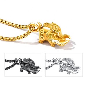 Último diseño feroz de <span class=keywords><strong>jabal</strong></span>í COLLAR COLGANTE cuántico collares para hombres - Product Image 2