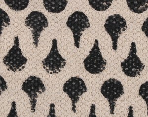 Aztec Block Print Cotton Dhurrie <b>Rug</b> Handmade <b>Boho</b> Carpet with Tassels Floor <b>Rug</b> Home Decor - Product Image 4