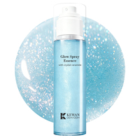 Essence en spray bleu personnalisée OEM ODM avec sérum pour le visage à la céramide cristalline, hydratant et réparateur