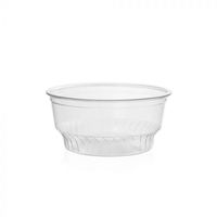 Gobelet à dessert en plastique transparent 6oz 8oz avec couvercle en dôme, récipient transparent pour crème glacée, pudding, mousse, jetable, alimentaire, en vrac
