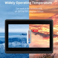 Ip65 impermeable 7 10,1 10,4 12,1 15 17 19 21,5 22 pulgadas marco abierto Led Lcd pantalla táctil Monitor para Industrial
