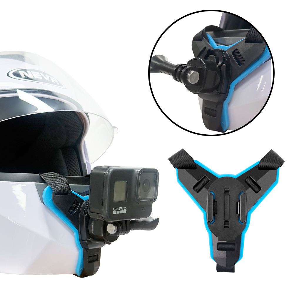 Hongdak for Gopro Accessories Helmet Chin Bracket Magnetic Bracket Sports Camera Motorcycle Riding Bracket