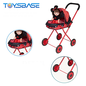Juego <span class=keywords><strong>de</strong></span> simulación, carrito sombrilla <span class=keywords><strong>de</strong></span> plástico con vajilla, muñeca <span class=keywords><strong>de</strong></span> <span class=keywords><strong>juguete</strong></span>, cochecito <span class=keywords><strong>de</strong></span> bebé - Product Image 2