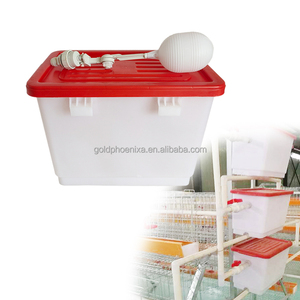YYC gabbia di pollo automatico di risparmio idrico valvola a galleggiante serbatoio di plastica riduttore di pressione dell'acqua serbatoio per galline piccoli pulcini conigli - Product Image 1