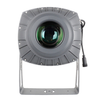 Proyector LED RGBW para Exteriores de 300W-450W con Zoom, Efecto de Patrón de Agua, IP65 Impermeable, Proyector Gobo para Paisajes