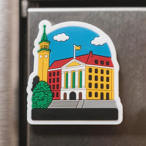 מדבקת מגנט מותאמת אישית דו-ממדית ותלת-ממדית מ-<span class=keywords><strong>PVC</strong></span> למקרר, צורה בהתאמה אישית, חזקה, ידידותית לסביבה, מזכרת תיירותית, לקידום מכירות - Product Image 5