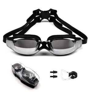 Unisex Men Women Anti Fog Adult Swim Goggles Anti Uv Swim Glass Eyewear Swimming Pool Glasses