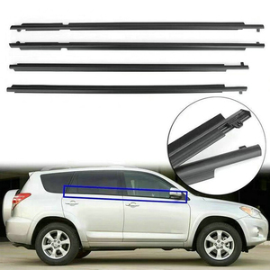 Ô Tô Cao Su Side Cửa Sổ Trim Thời Tiết Dải Cửa Xe Vành Đai Đúc Weatherstrips Con Dấu Vành Đai Cho <span class=keywords><strong>Toyota</strong></span> Rav4 2006-2008 - Product Image 2