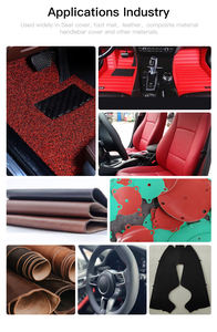 Realtop CNC rung dao Dao nhà dệt Vật liệu thảm vải Velour sofa sàn Mat máy cắt với CE - Product Image 5