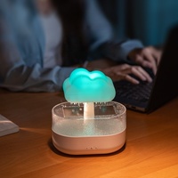 Lampe LED Rain Cloud Aromathérapie Diffuseur d'air aux huiles essentielles Humidificateur moderne à 7 couleurs avec caractéristiques aromatiques