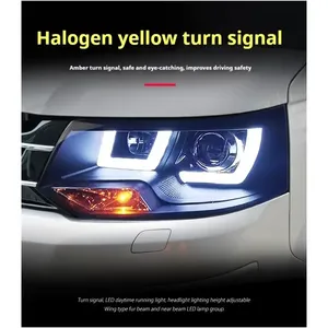 Faro FT per <span class=keywords><strong>VW</strong></span> Multivan <span class=keywords><strong>Caravelle</strong></span> <span class=keywords><strong>T5</strong></span> 2010-2015, Proiettore LED, Luce Diurna, Accessori Automobilistici - Product Image 3