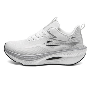 Chaussures de sport d'extérieur pour hommes et femmes, tige en maille, à lacets, amortissantes, légères, antidérapantes, toutes saisons - Product Image 3