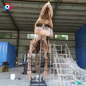 Cuộc sống lớn kích thước T-REX dinosaurio Nhà cung cấp 3D Bảo tàng sợi thủy tinh khủng long <span class=keywords><strong>Skeleton</strong></span> để bán - Product Image 5