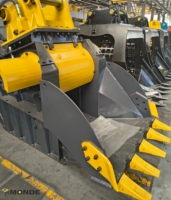 MONDE 5.5 - 35 Ton Bucket Crusher Jaw untuk Menghancurkan Batu, Cocok untuk Pekerjaan Konstruksi