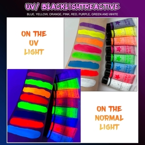 All'ingrosso vernice luminosa dipinta a mano pittura del corpo umano pittura a 8 colori a base d'acqua di arte vernice fluorescente - Product Image 3