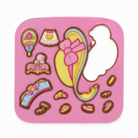 Livre d'autocollants en silicone personnalisable avec images, réutilisable, multi-thèmes, autocollants DIY, jouets éducatifs, livre créatif pour enfants