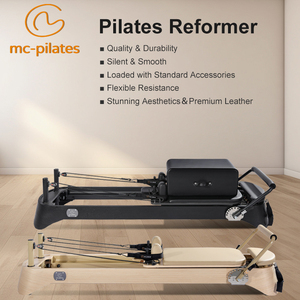 Reformer en bois d'érable de haute qualité, nouvelle conception, pour le yoga et l'entraînement à domicile MC-04, bois d'érable naturel de haute qualité - Product Image 5