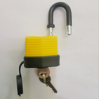 Cadenas laminé étanche avec cylindre en laiton et couvercle en plastique – Serrures de haute qualité
