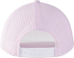 Gorra de Béisbol Personalizable de 6 Paneles con Impresión, Malla de Tela Cortada con Láser, Unisex, Ajustable con Cierre a Presión - Product Image 4