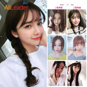 AliLeader - Extensiones de Cabello Remy Brasileño con Clip, Flequillo de Cabello Humano 100% de Alta Calidad al por Mayor a Precio Económico para la Belleza Femenina - Product Image 2