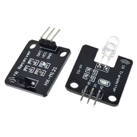 Bloques de Construcción Electrónicos - Módulo Sensor Receptor Infrarrojo Digital de 38KHz para Sistemas de Control Remoto IR